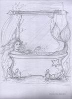 Mermaid In A Tub
